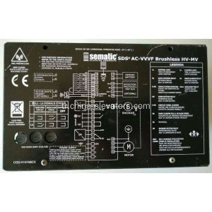 Sematik Kapı Operatör Denetleyicisi SDS AC-VVVF Fırçasız HV-MV